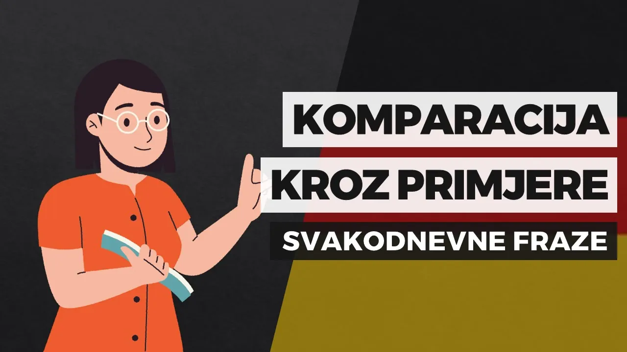 Svakodnevne fraze s primjerima komparacije