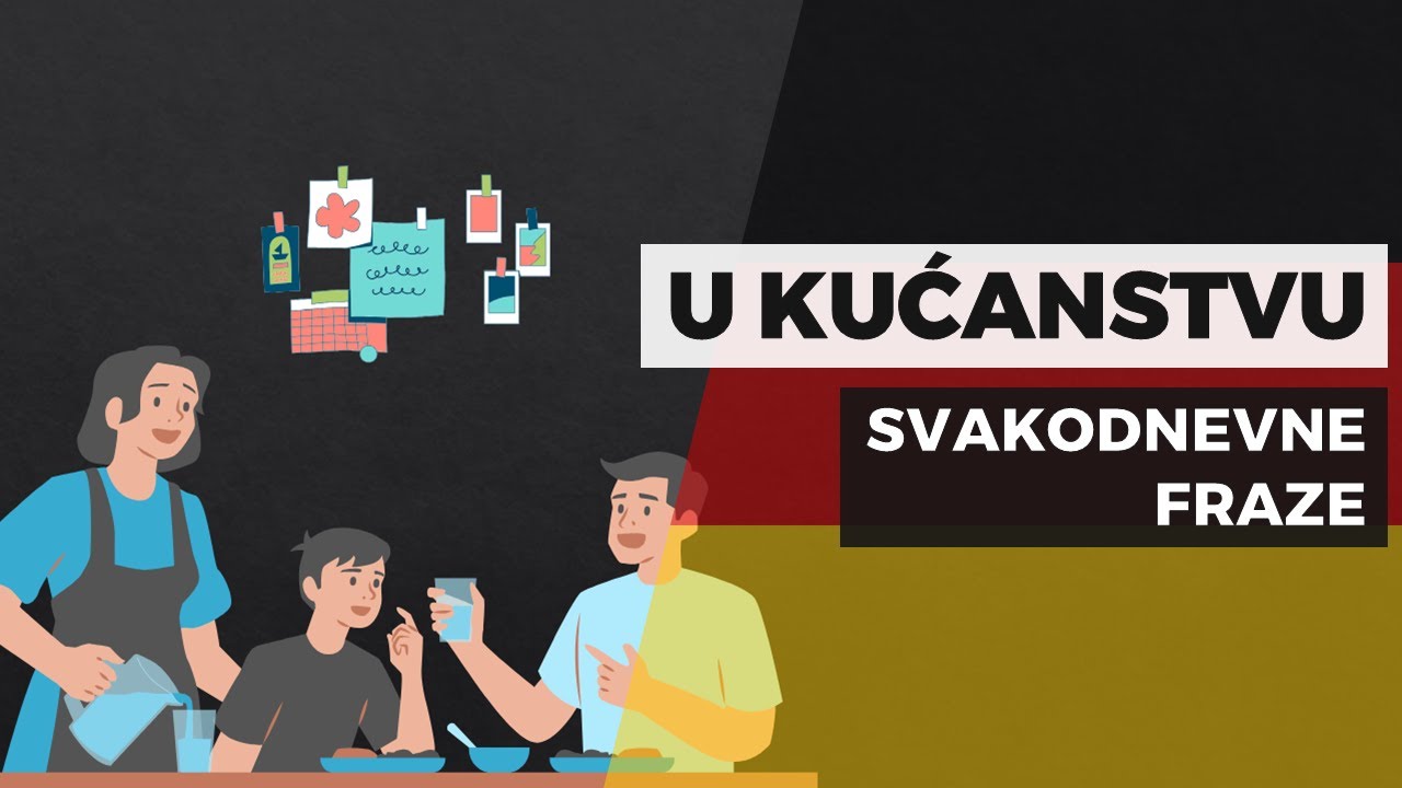 Svakodnevne fraze u kućanstvu