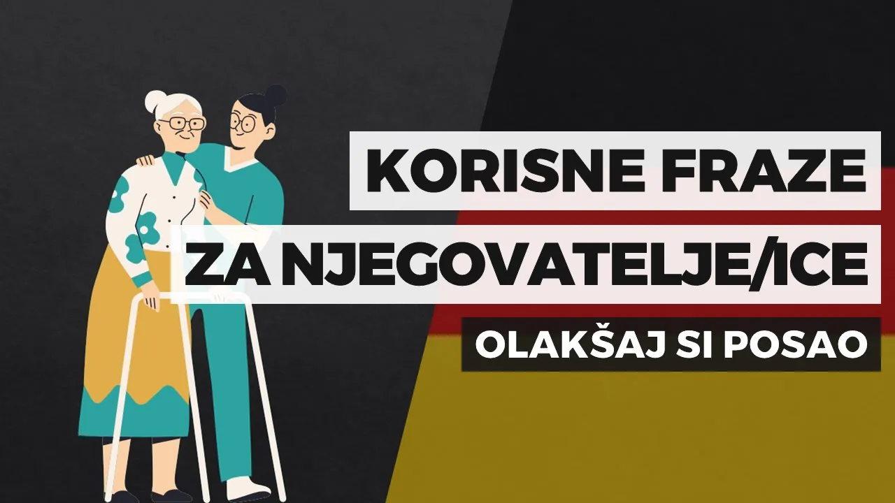 Korisne fraze za njegovatelje/ice