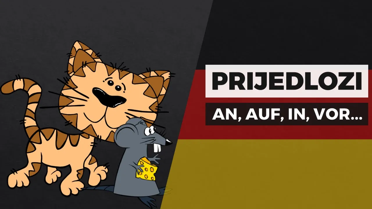 Prijedlozi  - an, auf, in, vor