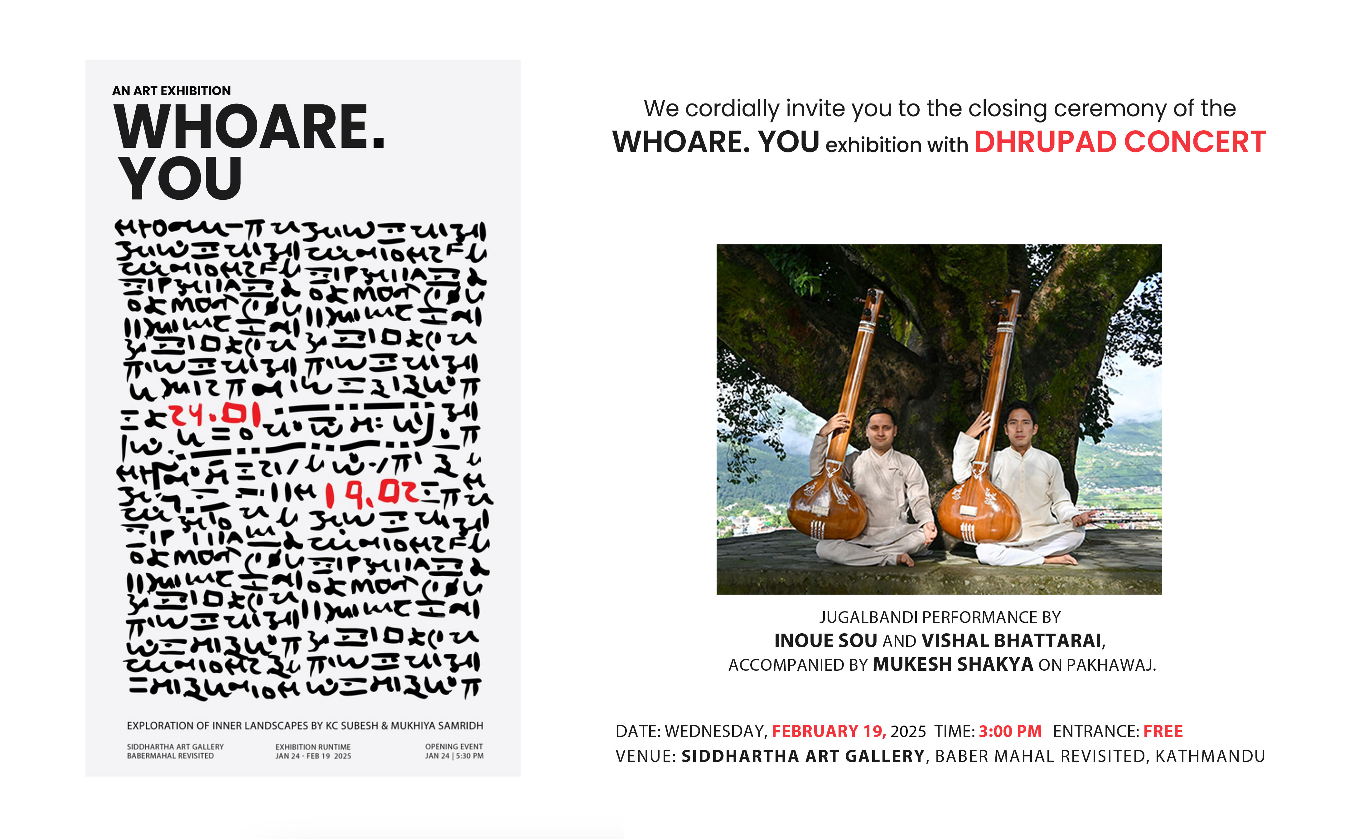 DHRUPAD Concert at Siddhartha Art Gallery