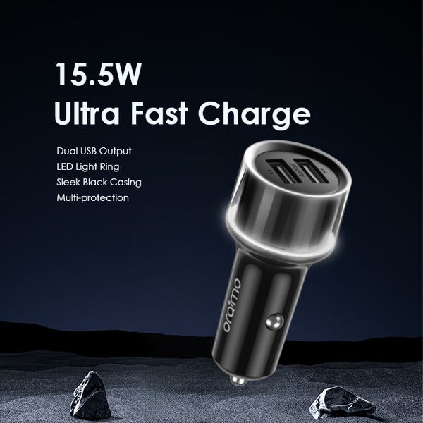 Oraimo Highway 15 Car Charger (OCC-11S2D)