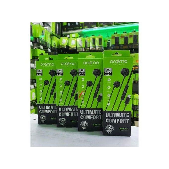 Oraimo Halo Airy Type-C Earphones (OEP-650)