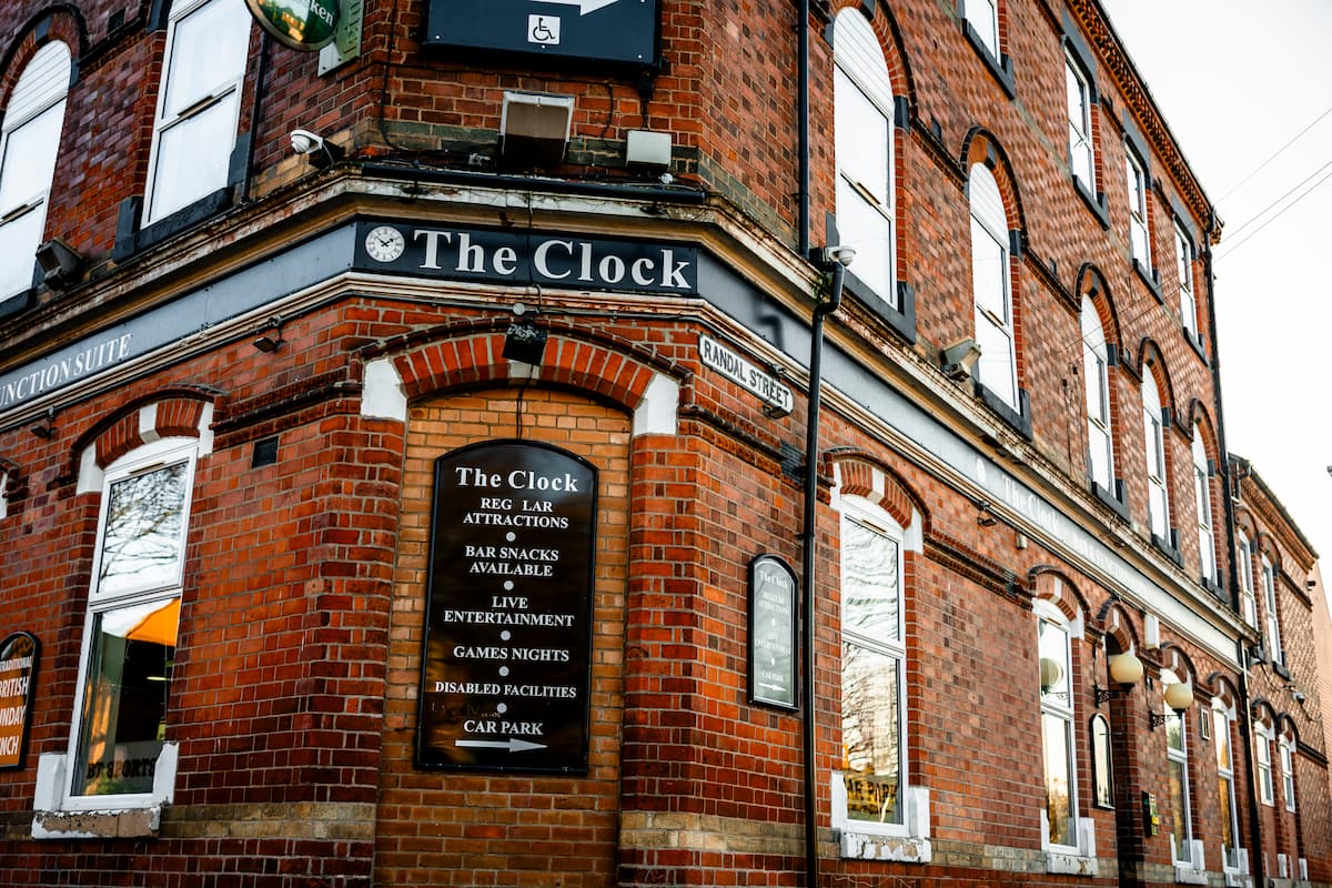The Clock pub, ground floor