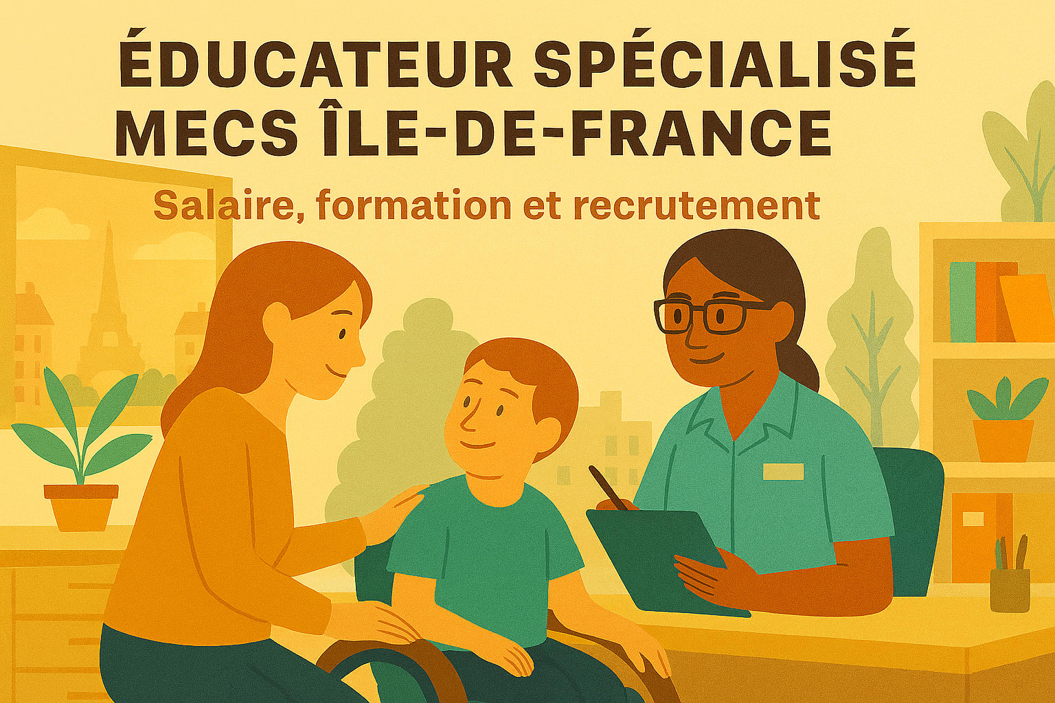 Éducateur spécialisé MECS en Île-de-France : salaire, formation et recrutement 2025