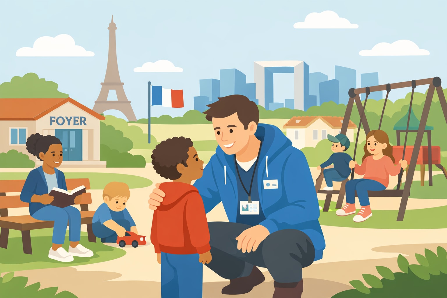 Moniteur éducateur en protection de l'enfance en Île-de-France