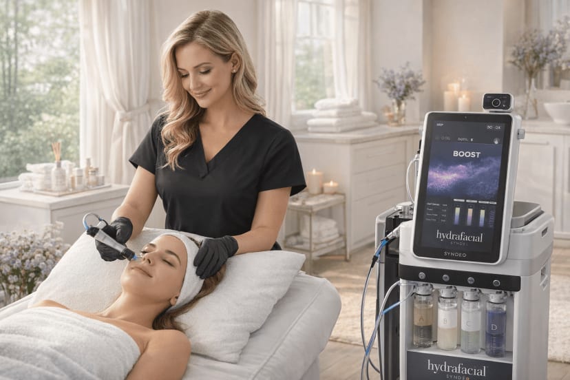 HydraFacial Syndeo 过程中的每一步骤期望是什么
