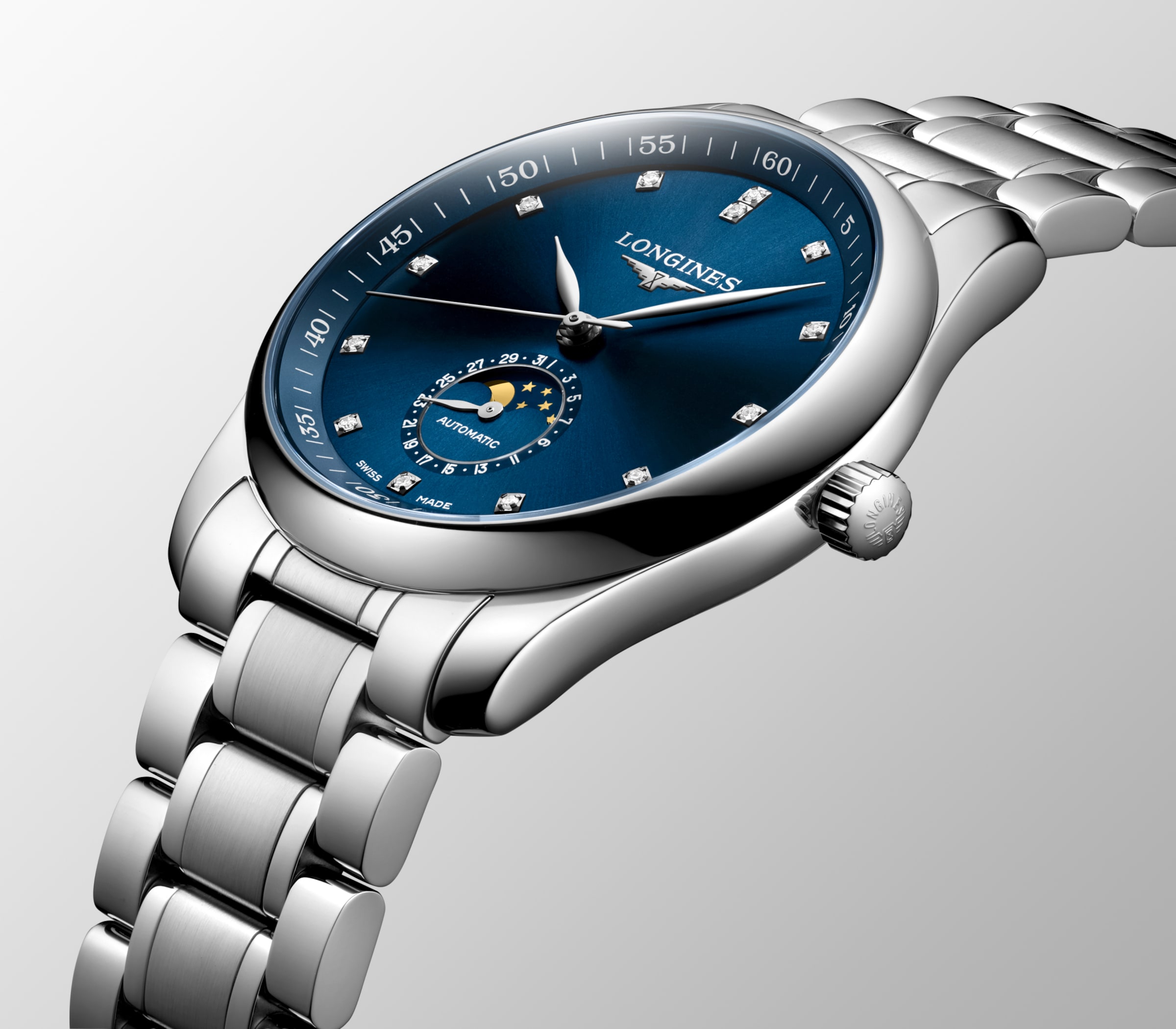 LONGINES MASTER COLLECTION MOONPHASE-Luxuary
