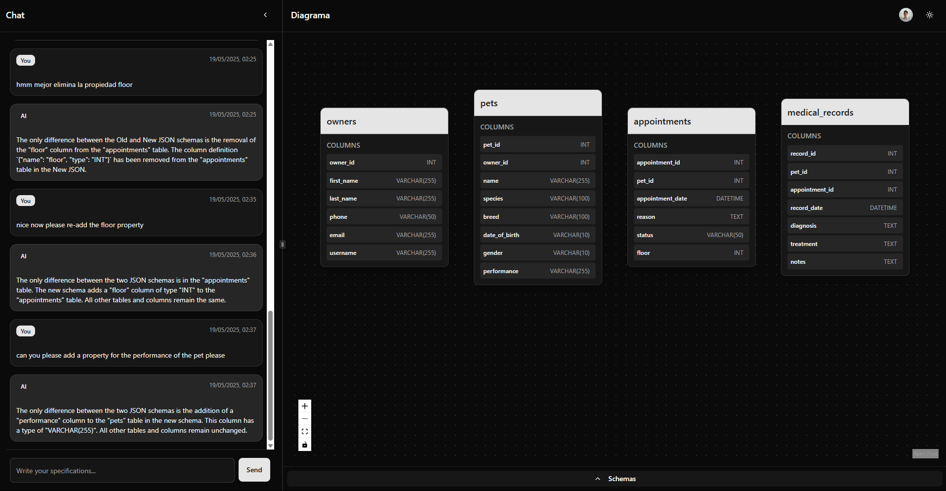 Schema.ai product screenshot