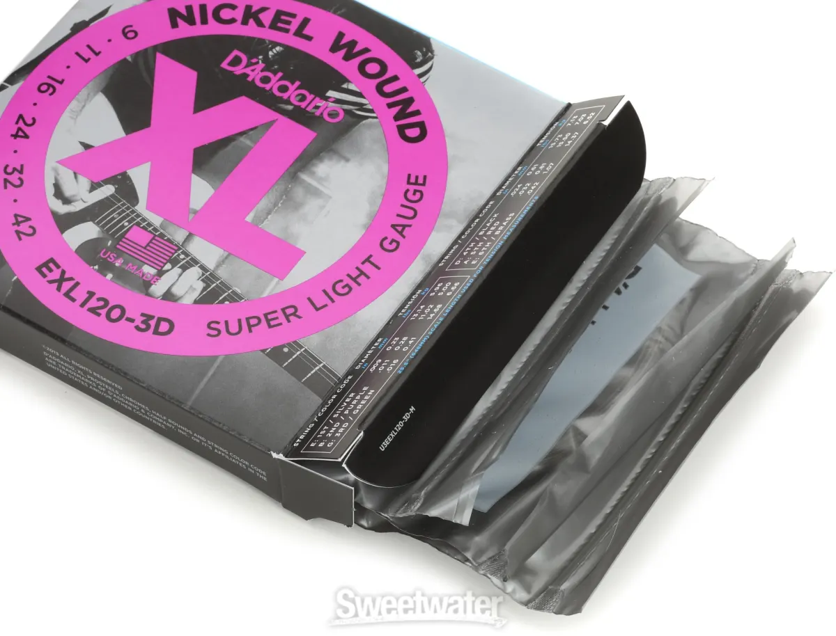 DADDARIO Electric Guitar String EXL 120(9/42) thumbnail 2