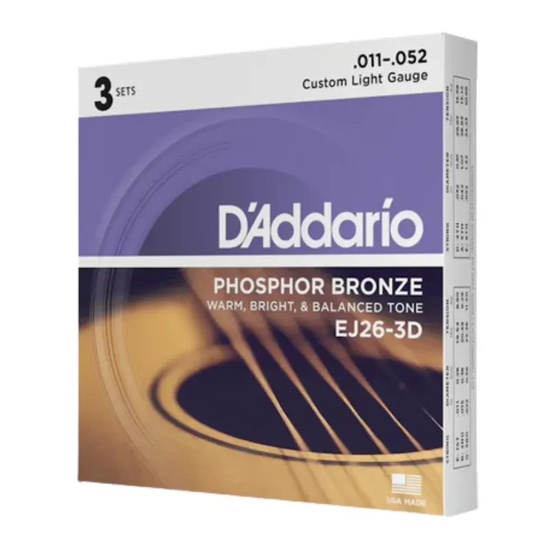 DADDARIO Acoustic Guitar String EJ 26(11/52)