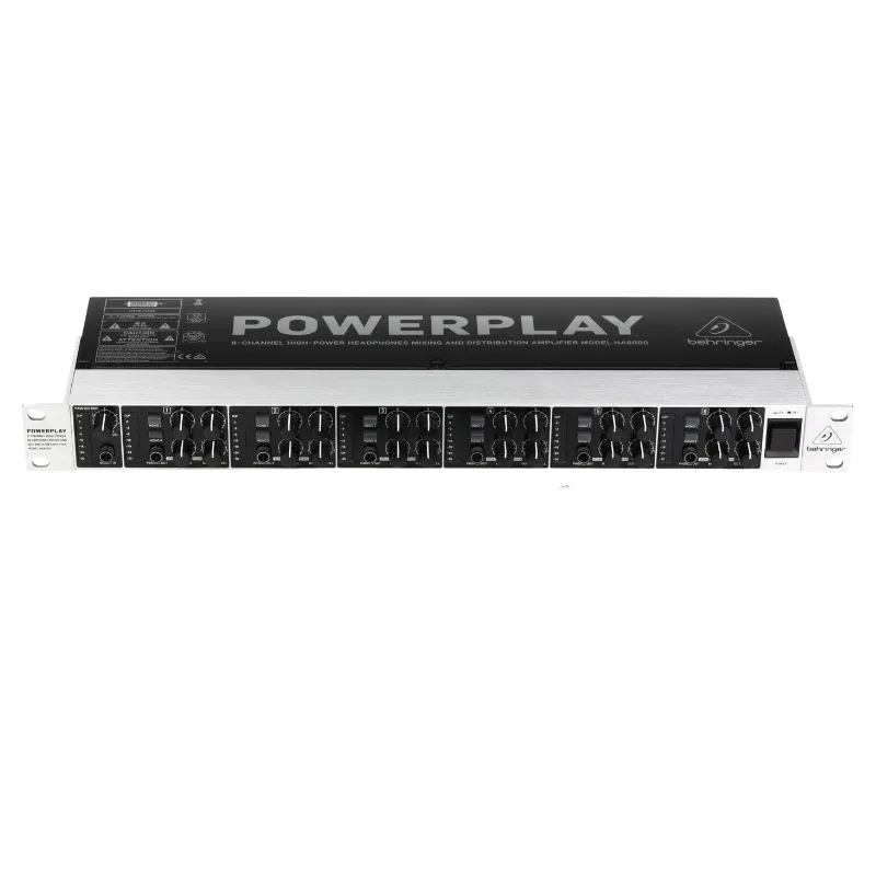 BEHRINGER Headphone Amplifier HA 6000 - 6 channel