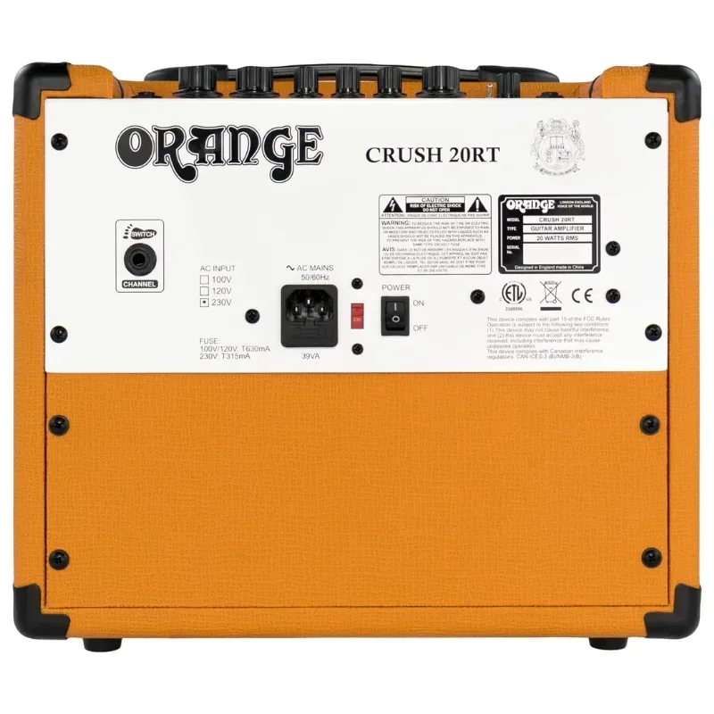 ORANGE Guitar Amplifier Crush 20 RT thumbnail 3