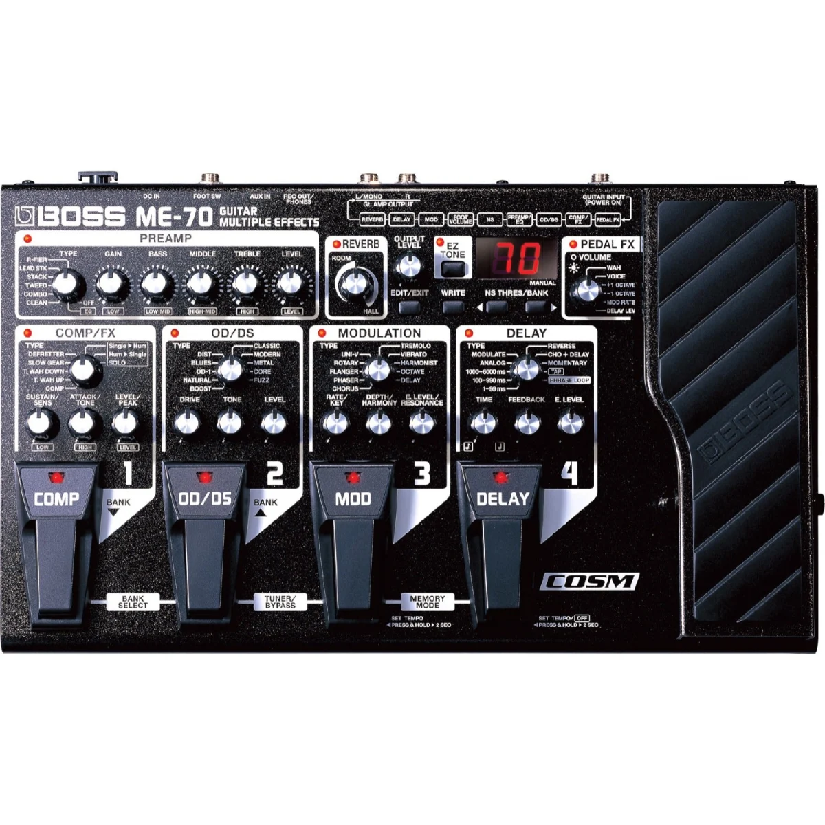 BOSS Guitar Effect Processor ME 70 thumbnail 2