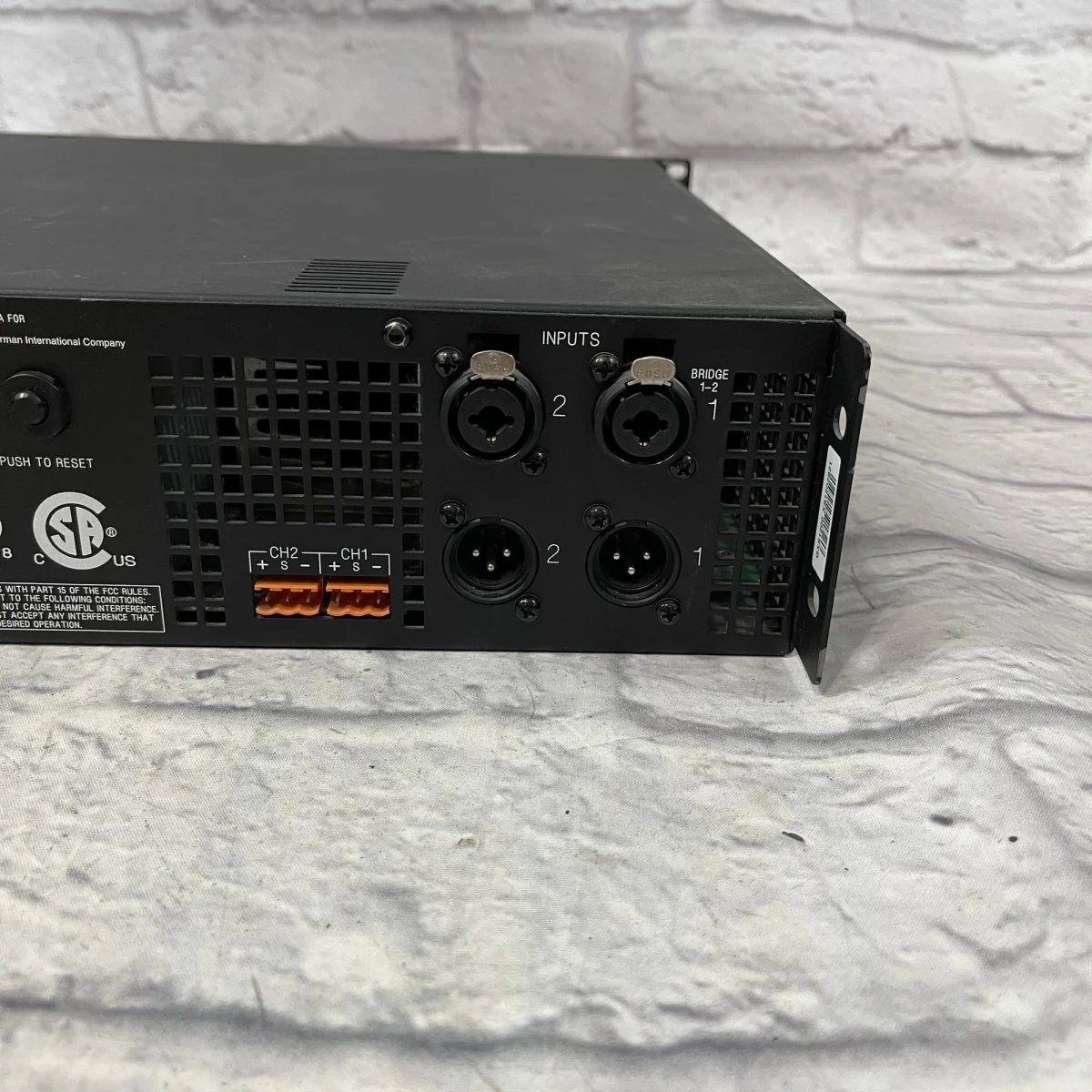 CROWN Power Amplifier CTS 1200 thumbnail 2