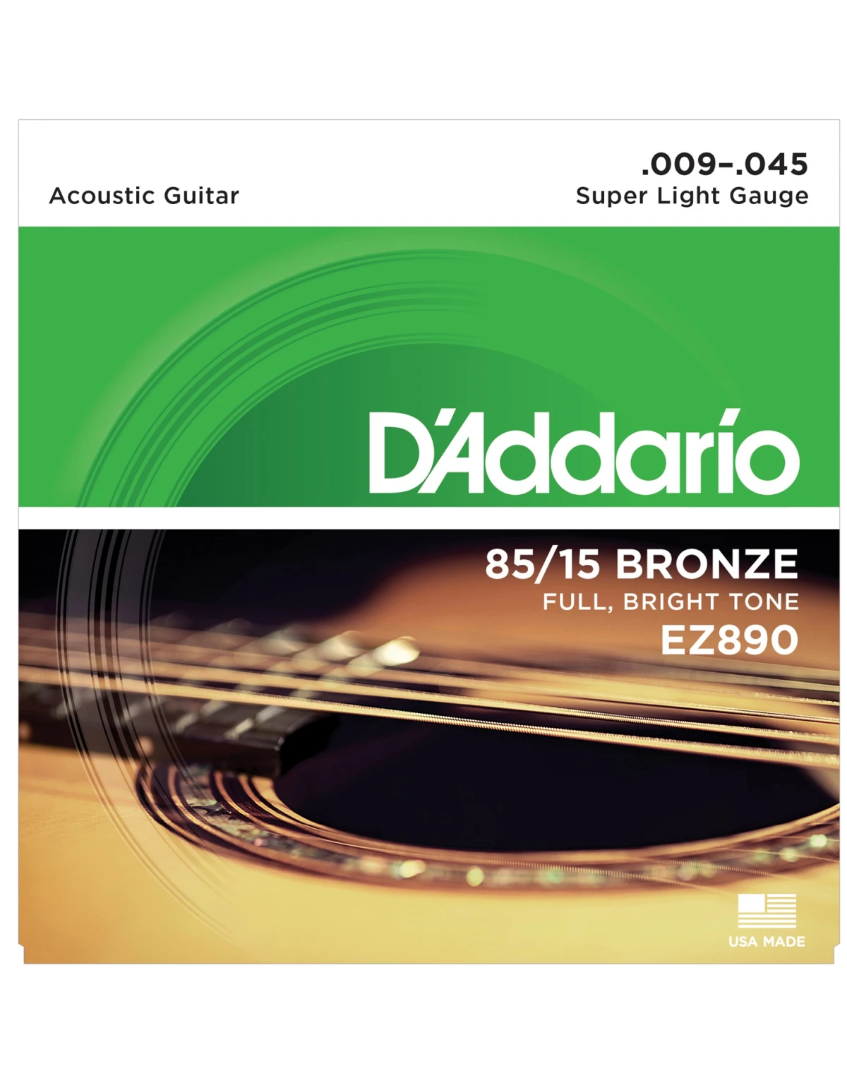 DADDARIO Acoustic Guitar String EZ 890(9/45)