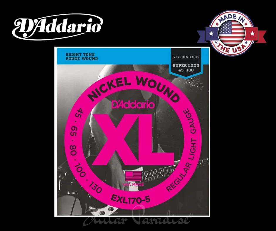 DADDARIO Electric Bass String EXL 170-5(45/130) thumbnail 3
