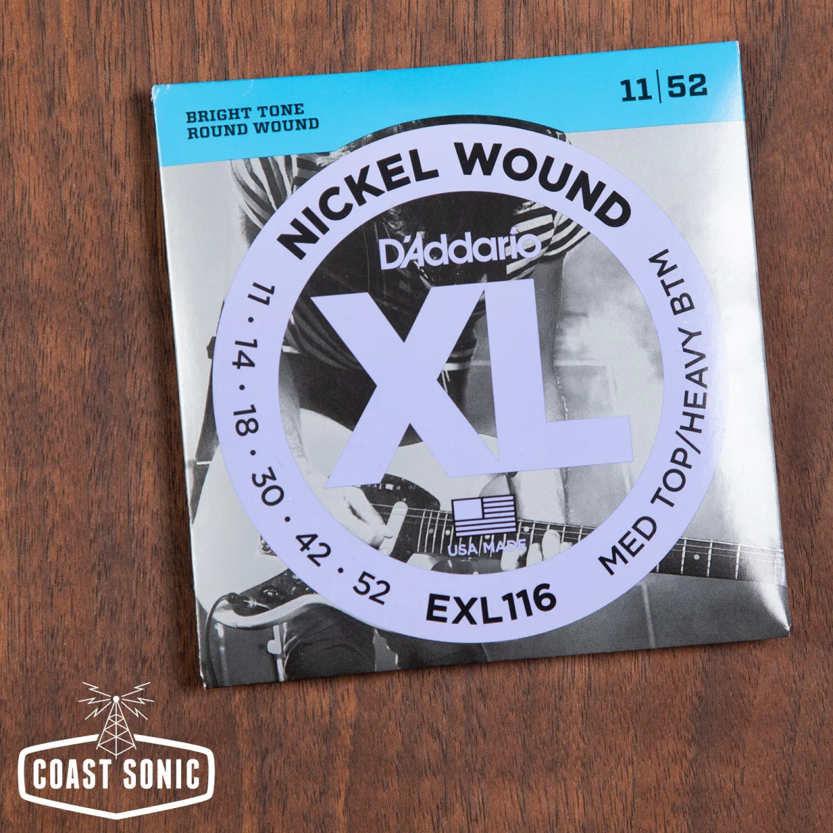 DADDARIO Electric Guitar String EXL 116(11/52) thumbnail 2