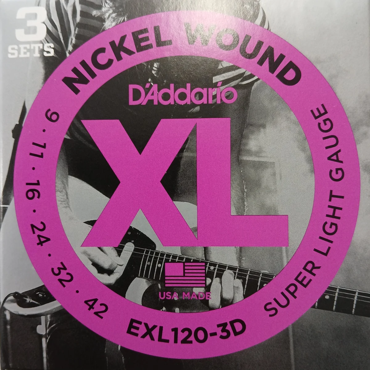 DADDARIO Electric Guitar String NYXL 09-42