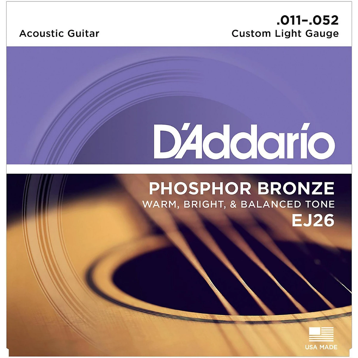 DADDARIO Acoustic Guitar String XSAPB 11 52