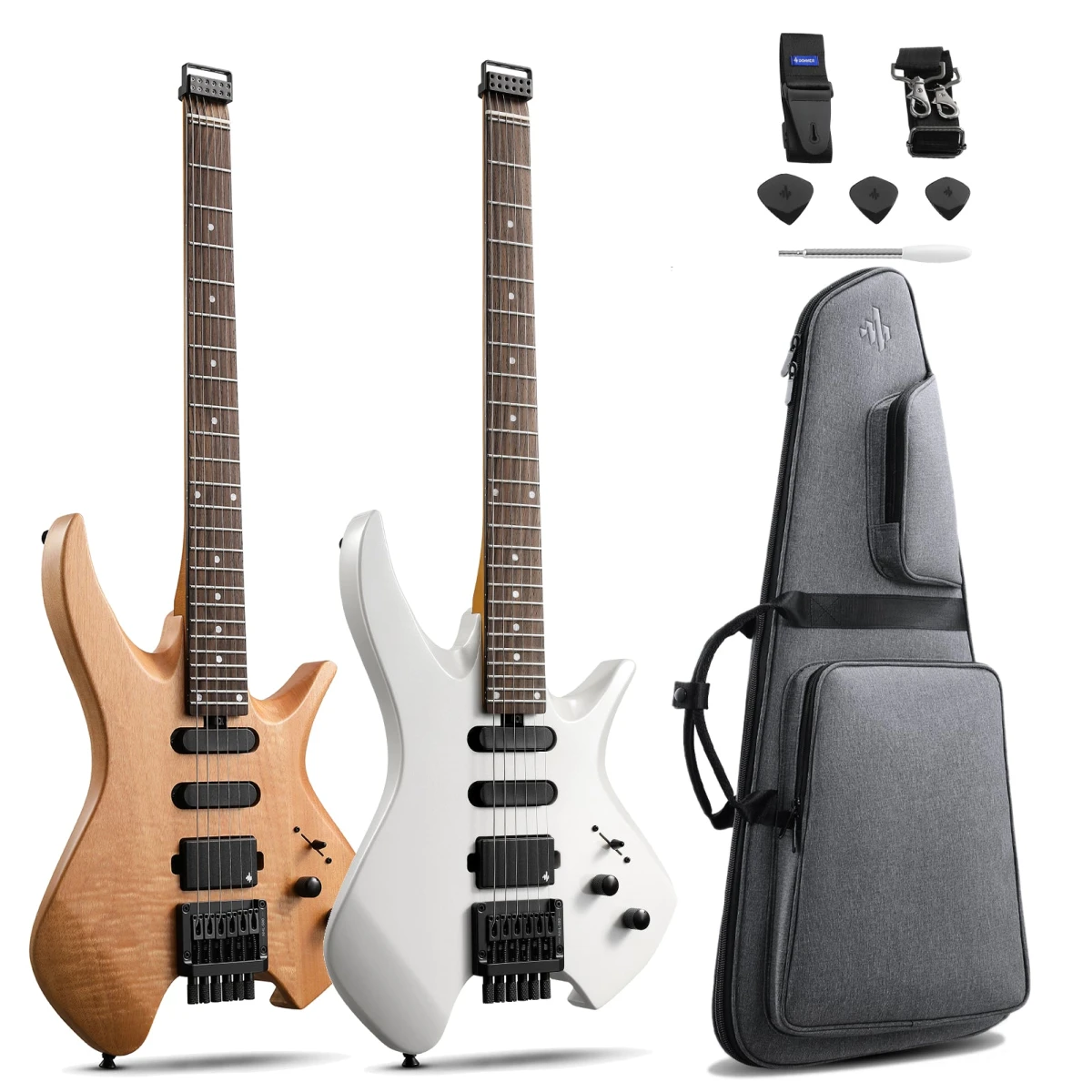 DONNER Electric Guitar DST 550 METALLIC BLUE thumbnail 2