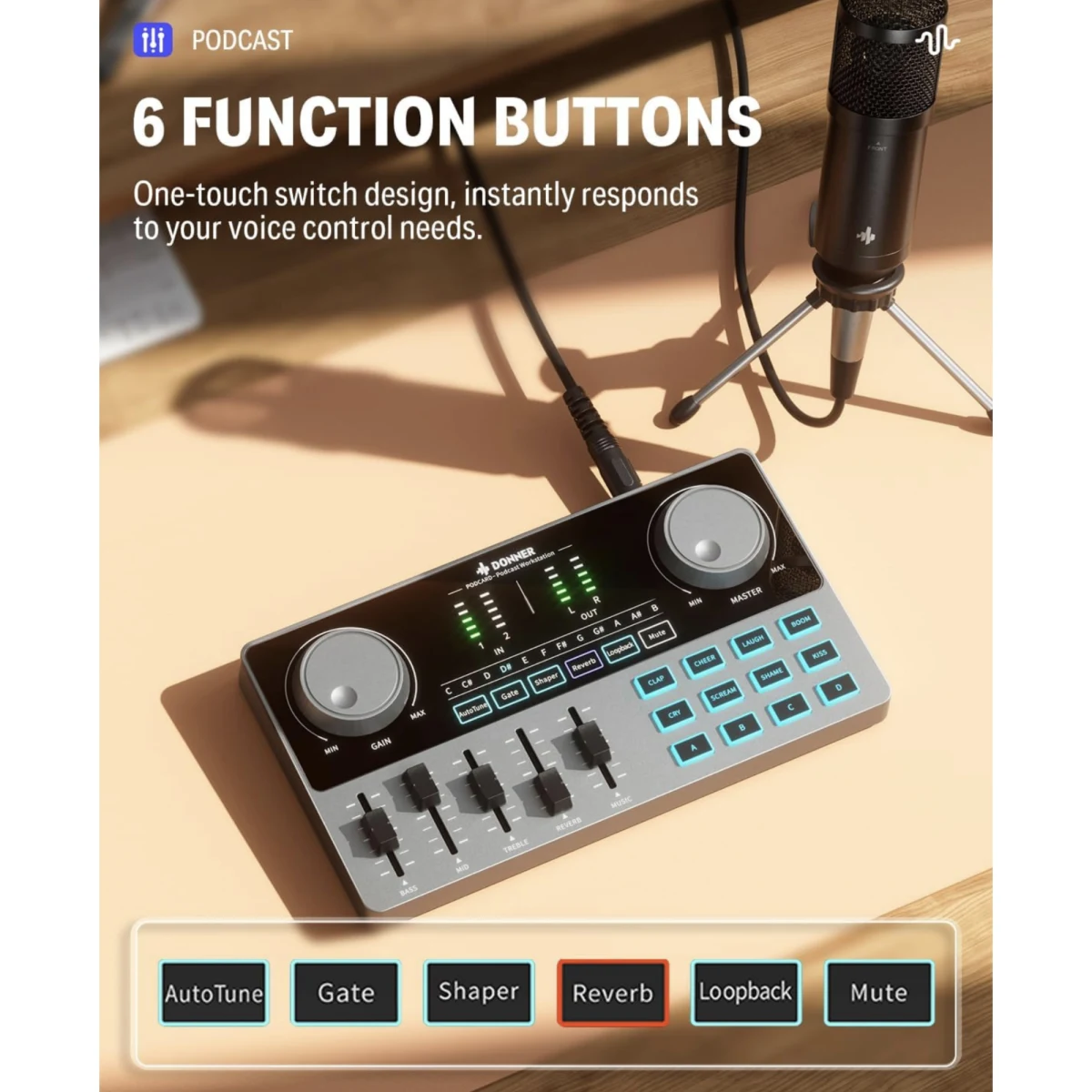 DONNER Sustain Pedal DSP 001 thumbnail 2