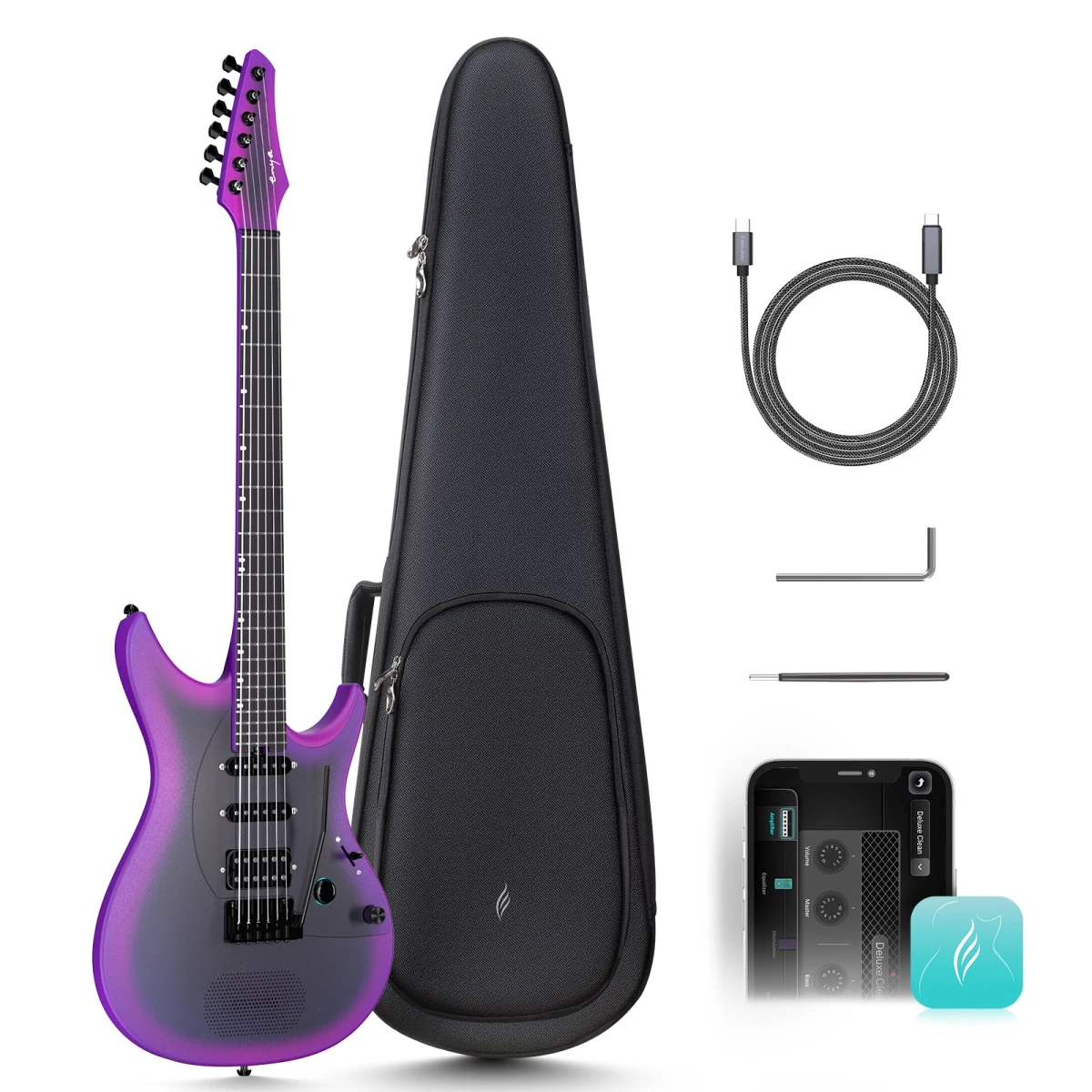 ENYA Acoustic Guitar NOVA GO WH