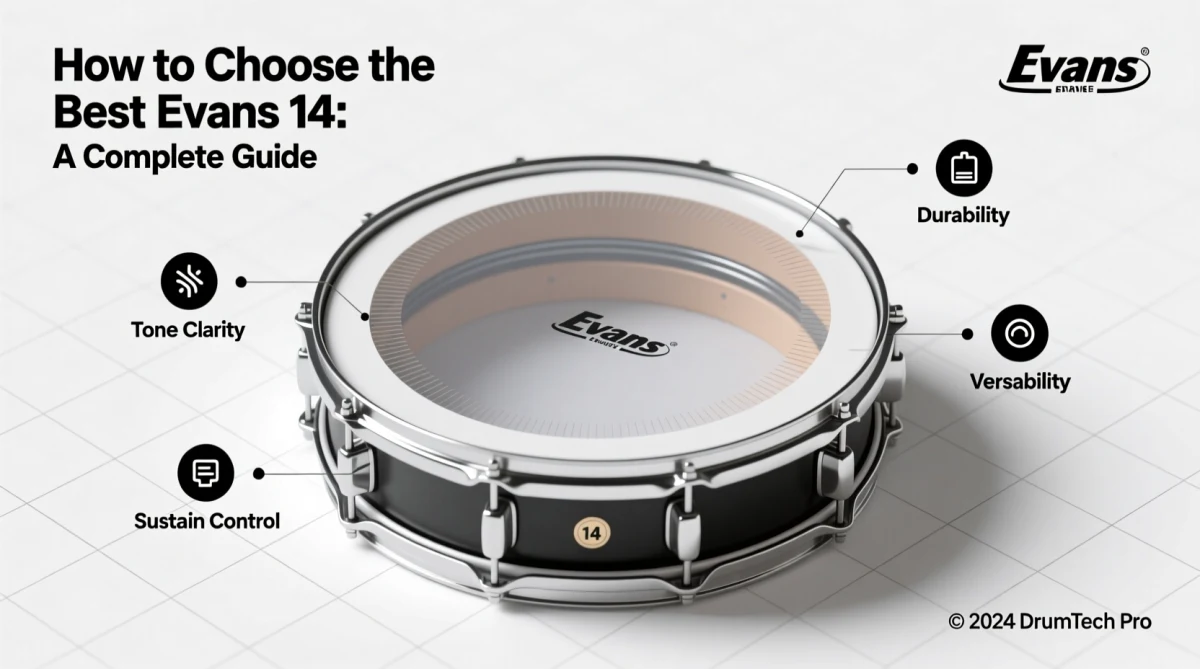 EVANS Drum Head TT 14''C7 thumbnail 3