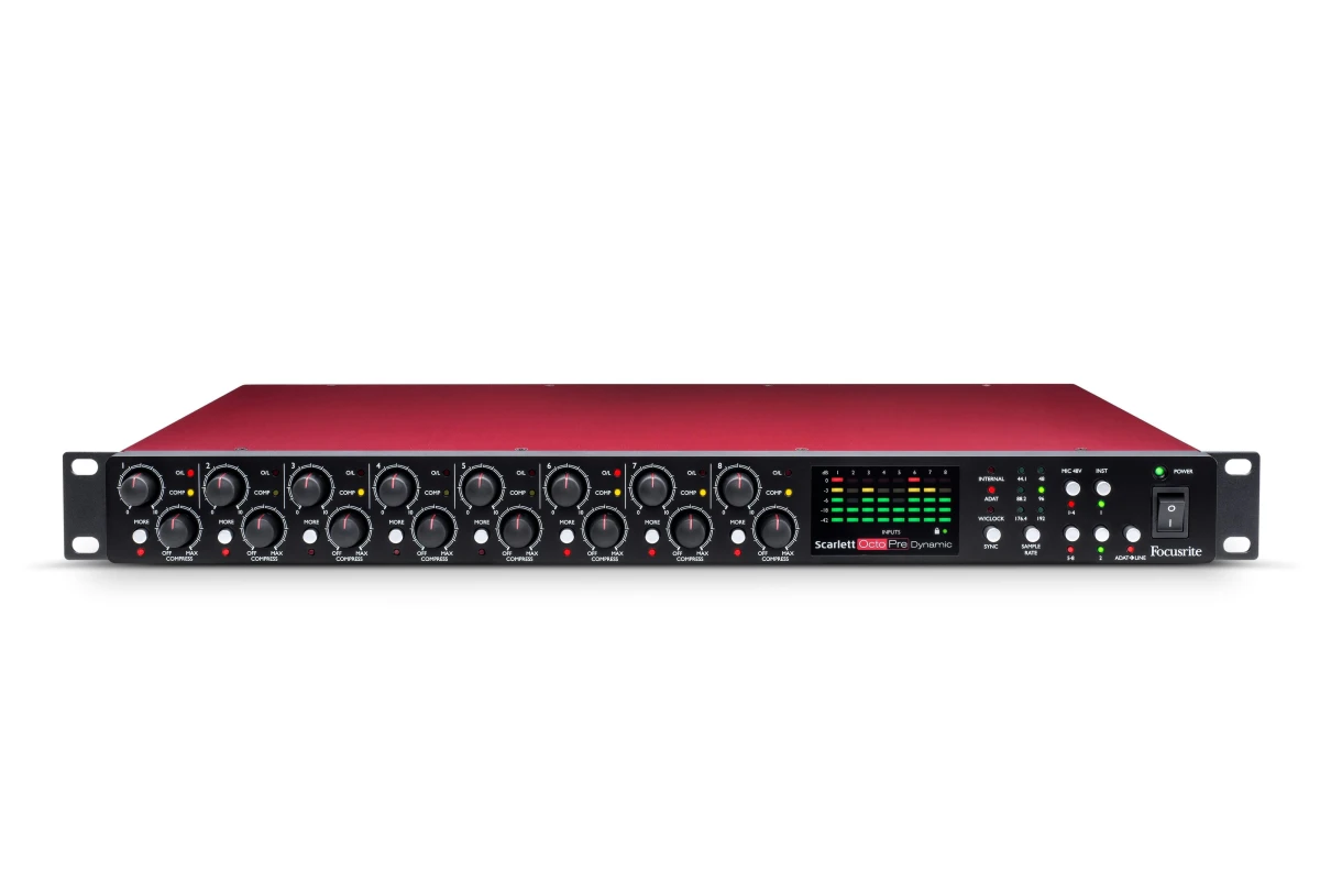 FOCUSRITE Soundcard Octopre Dynamic thumbnail 3