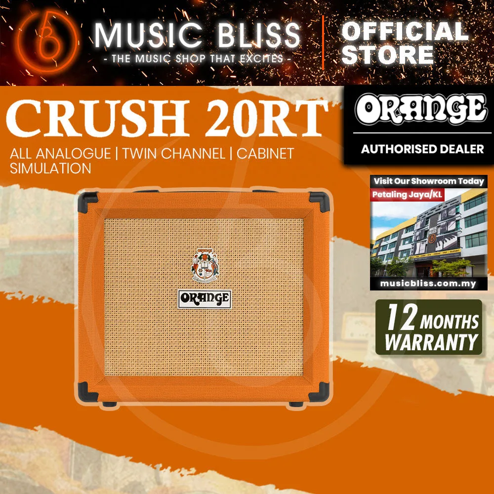 ORANGE Guitar Amplifier Crush 20 RT thumbnail 2