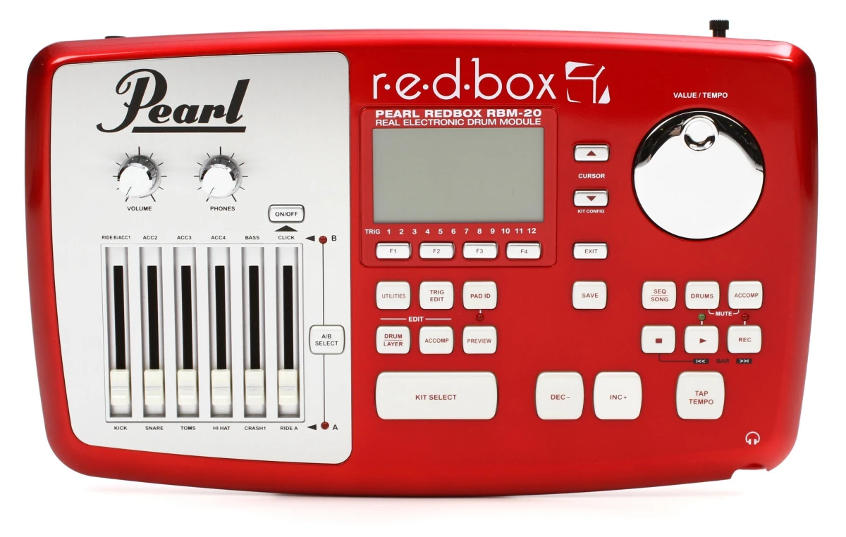 PEARL DMP925SPC 261 Decade Maple 5pc Shell Pack (Gloss Deep Red)