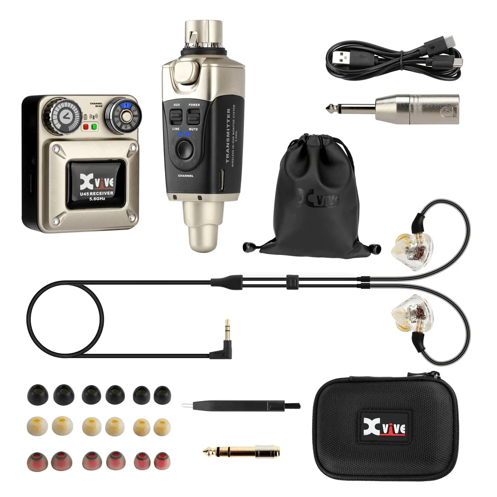 XVIVE AUDIO In-Ear Monitoring System U45T9 (With ear buds) thumbnail 2