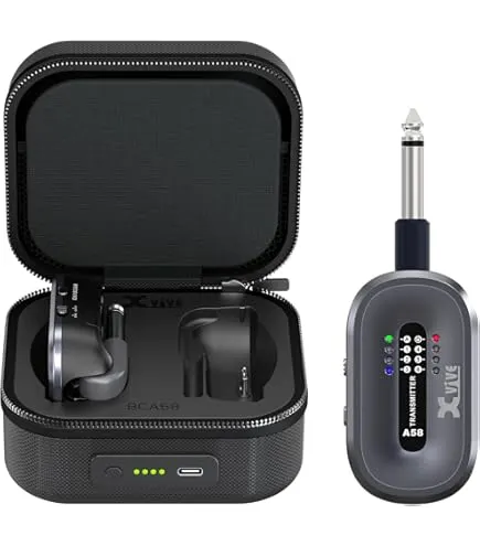 XVIVE AUDIO Electric Guitar Wireless System AC58(With Charging Case)