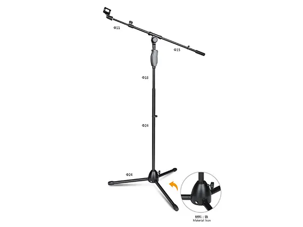 WEIDA Microphone Stand WD 122 thumbnail 2