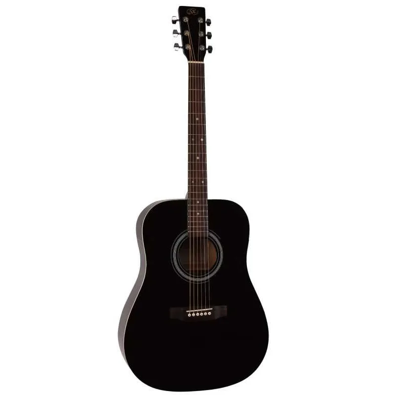 SX Acoustic Guitar SD 1 BK