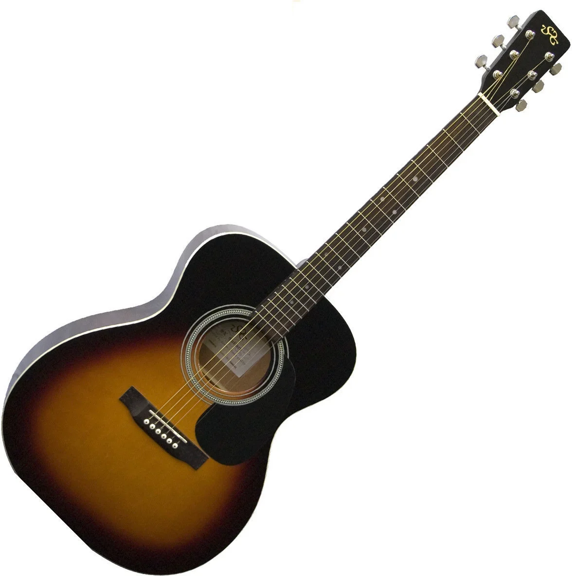 SX Acoustic Guitar OM 160 VS thumbnail 2