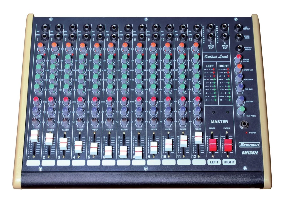 STRANGER Analog Mixer Console SM 1242E