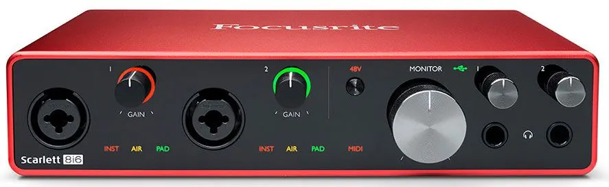 FOCUSRITE Scarlett 8i6 (3rd Gen)