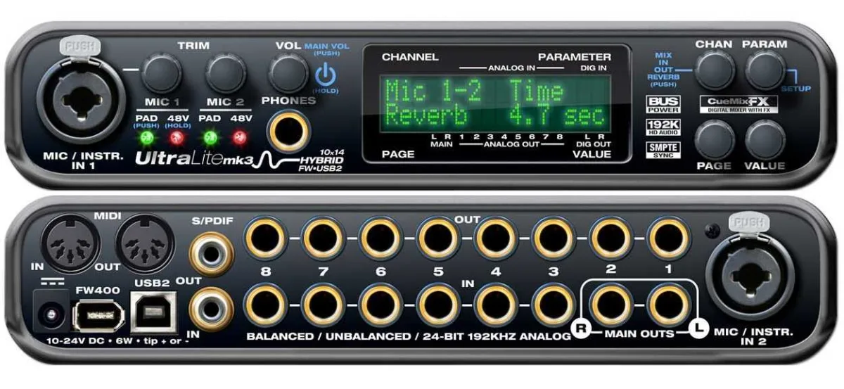MOTU Soundcard Ultra Lite MK3