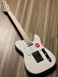 SQUIER FSR Sonic Telecaster, White Pickguard (Artic White)