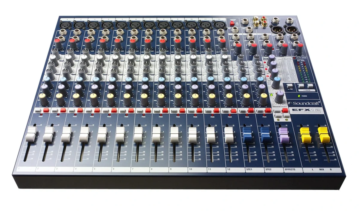 SOUNDCRAFT Analog Mixer Console EFX 12