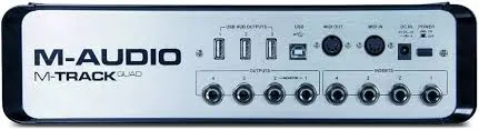 M AUDIO Soundcard M Track Quad