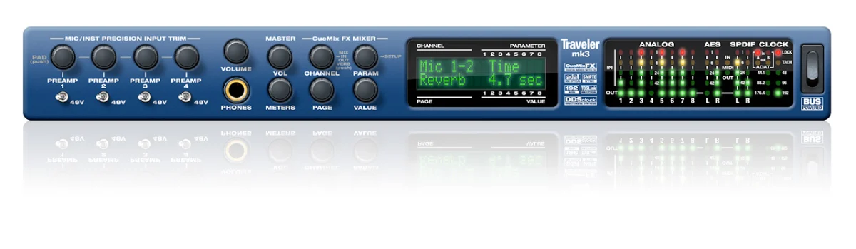 MOTU Soundcard Traveler MK3