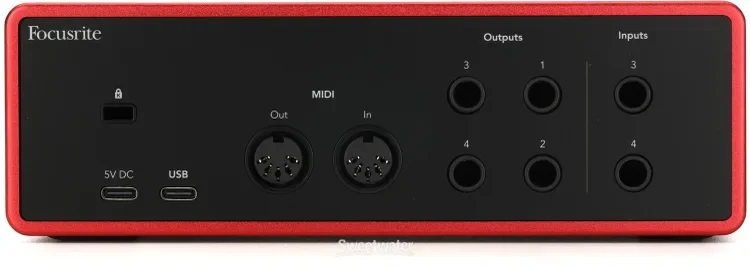 FOCUSRITE Scarlett 4i4 (4th Gen) thumbnail 3