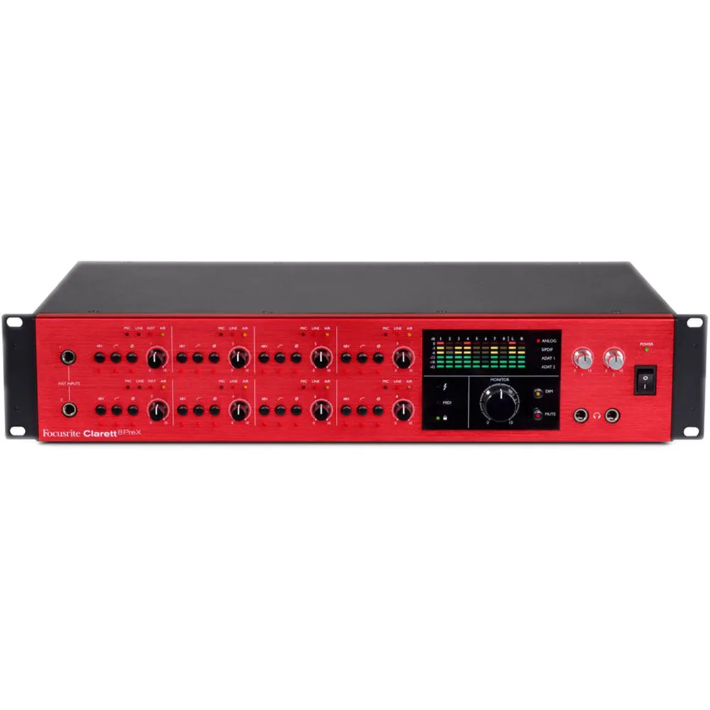FOCUSRITE Soundcard Clarett 8 Pre