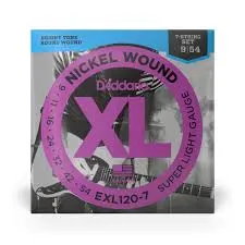 DADDARIO Electric Guitar String EXL 120-7(9/54)