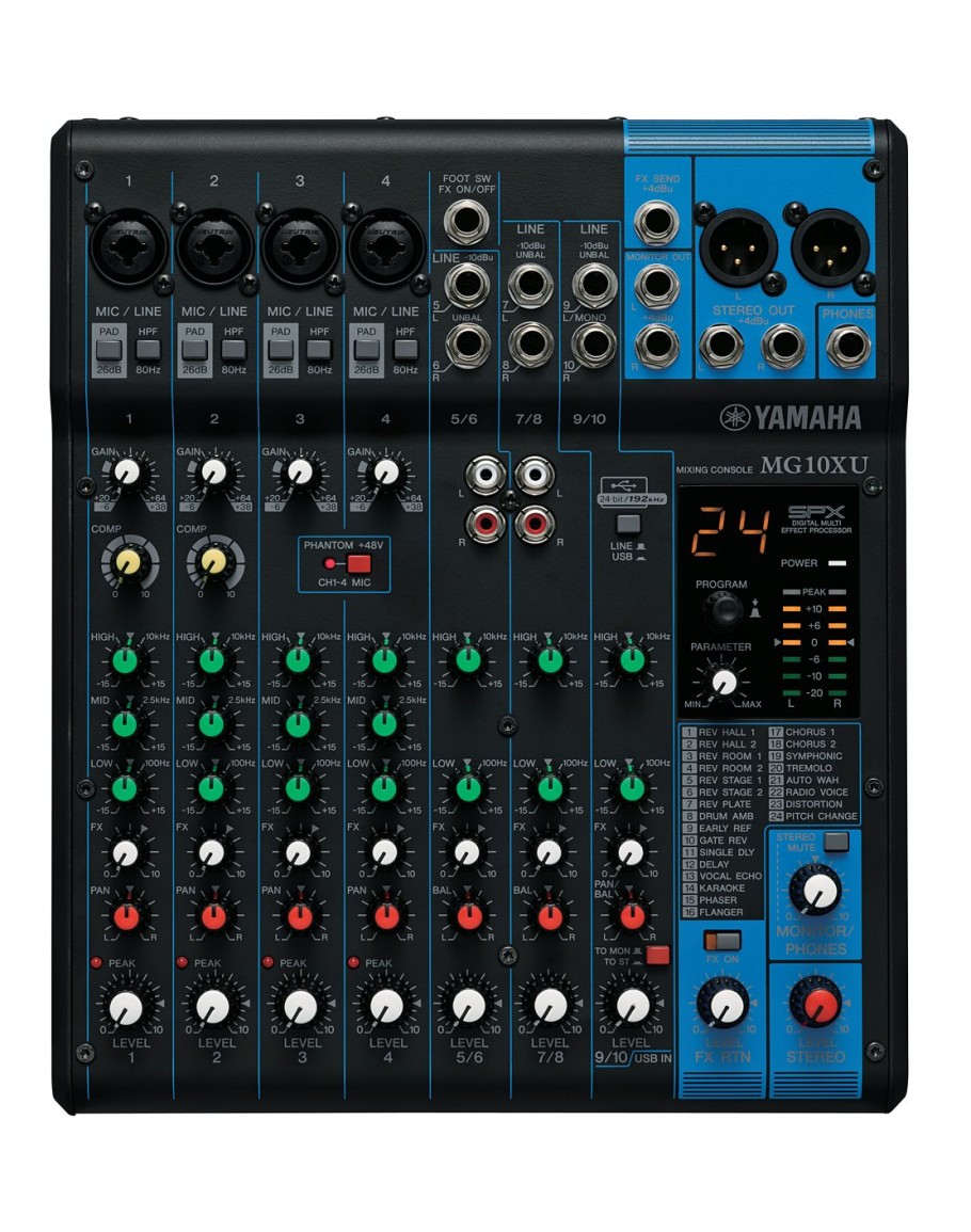 YAMAHA Analog Mixer Console MG 10 XU