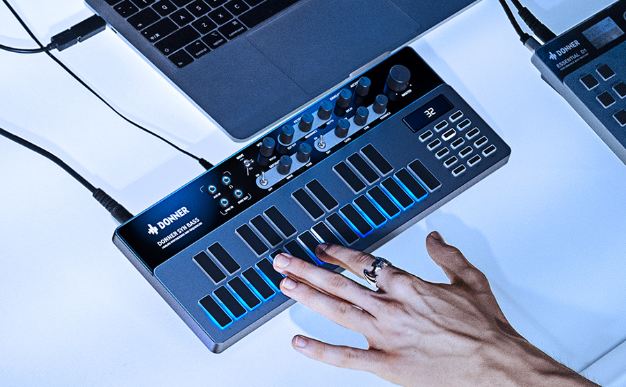 DONNER Drum Pad 8 Inches Blue