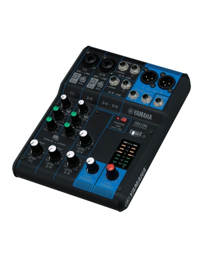 Yamaha MG06 6-Input Compact Stereo Mixer
