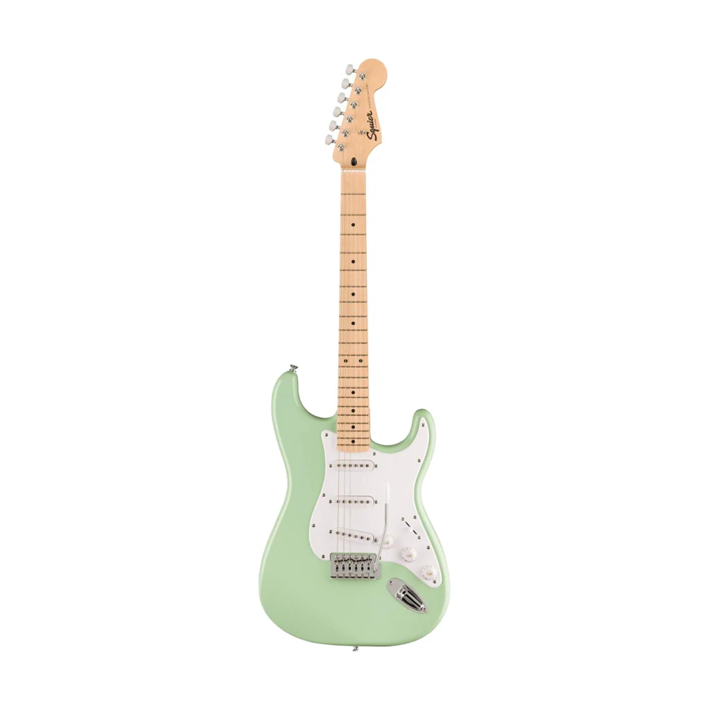 SQUIER FSR Sonic Stratocaster, White Pickguard (Surf Green)